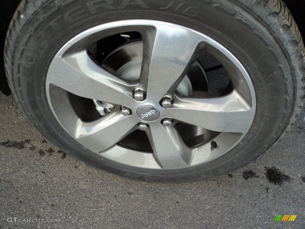 2015 Grand Cherokee Limited 4x4 - Billet Silver Metallic / Black/Light Frost Beige photo #10
