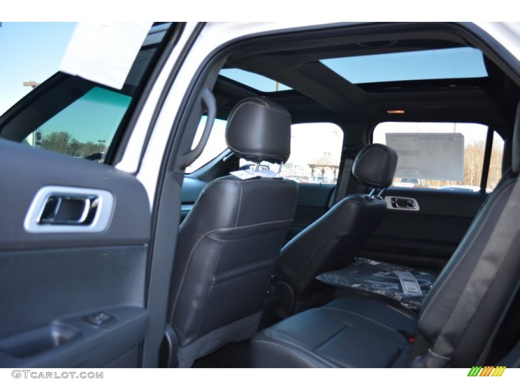 2015 Explorer Sport 4WD - White Platinum / Sport Charcoal Black photo #9