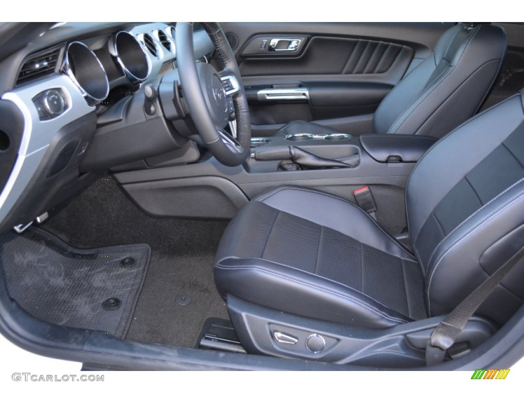 2015 Mustang GT Premium Convertible - Oxford White / Ebony photo #6