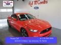 2015 Competition Orange Ford Mustang V6 Coupe  photo #1
