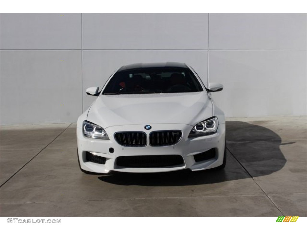 2015 M6 Gran Coupe - Alpine White / Sakhir Orange/Black photo #3