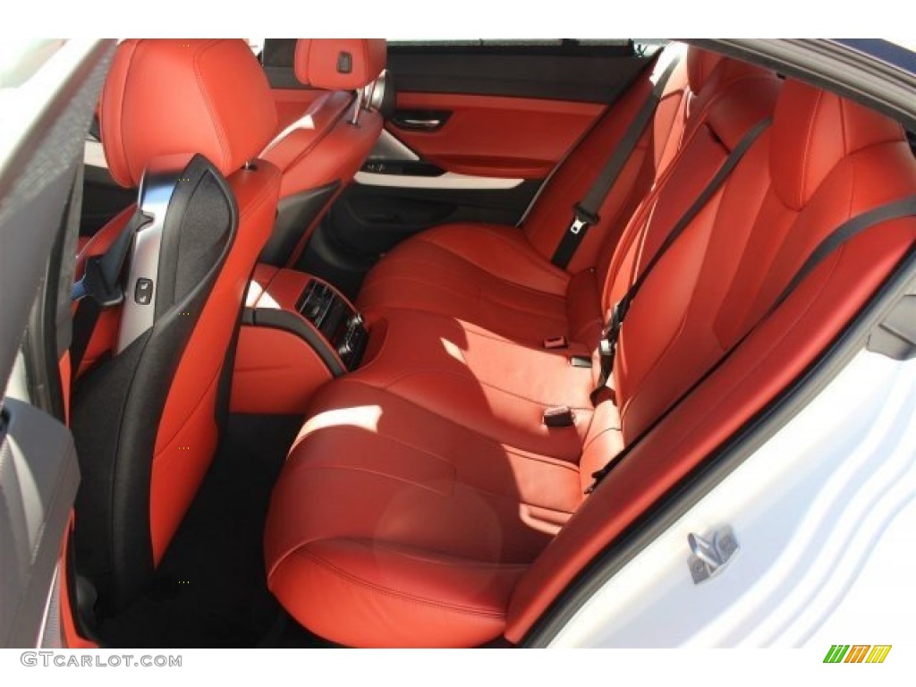 2015 M6 Gran Coupe - Alpine White / Sakhir Orange/Black photo #5
