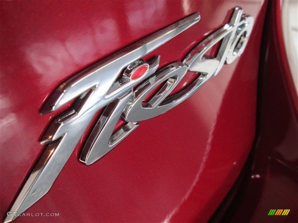 2015 Fiesta SE Sedan - Ruby Red Metallic / Charcoal Black photo #6