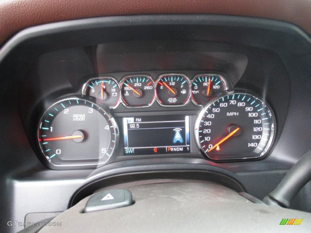 2015 Chevrolet Silverado 3500HD High Country Crew Cab Dual Rear Wheel 4x4 Gauges Photo #101070024