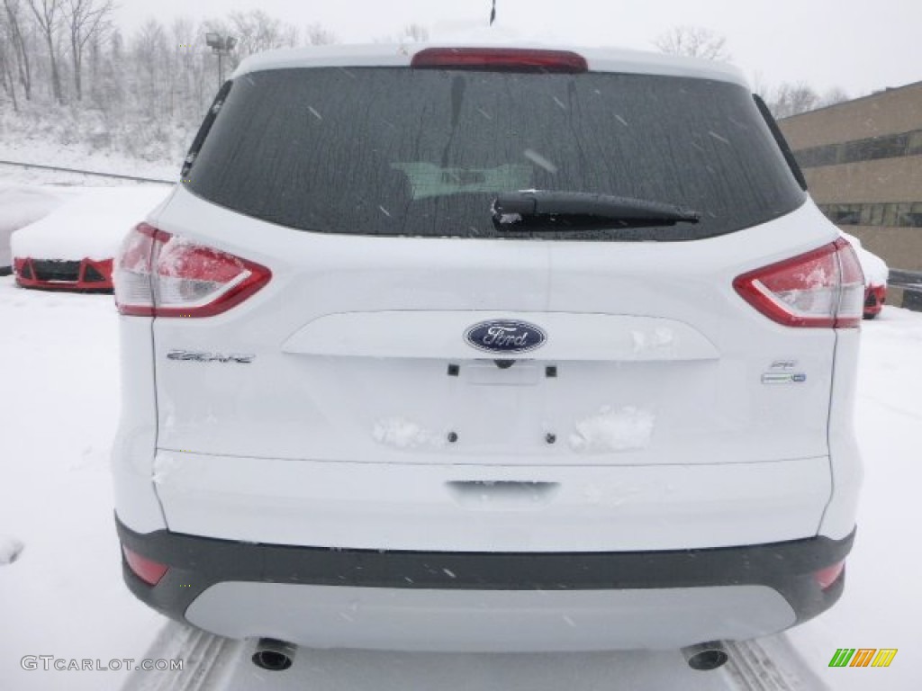 2015 Escape SE 4WD - Oxford White / Charcoal Black photo #4