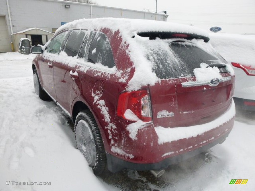 2014 Edge Limited AWD - Ruby Red / Charcoal Black photo #2