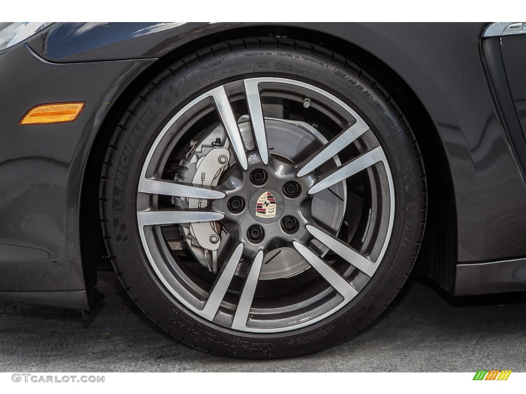 2012 Panamera S - Topaz Brown Metallic / Cognac/Cedar photo #8