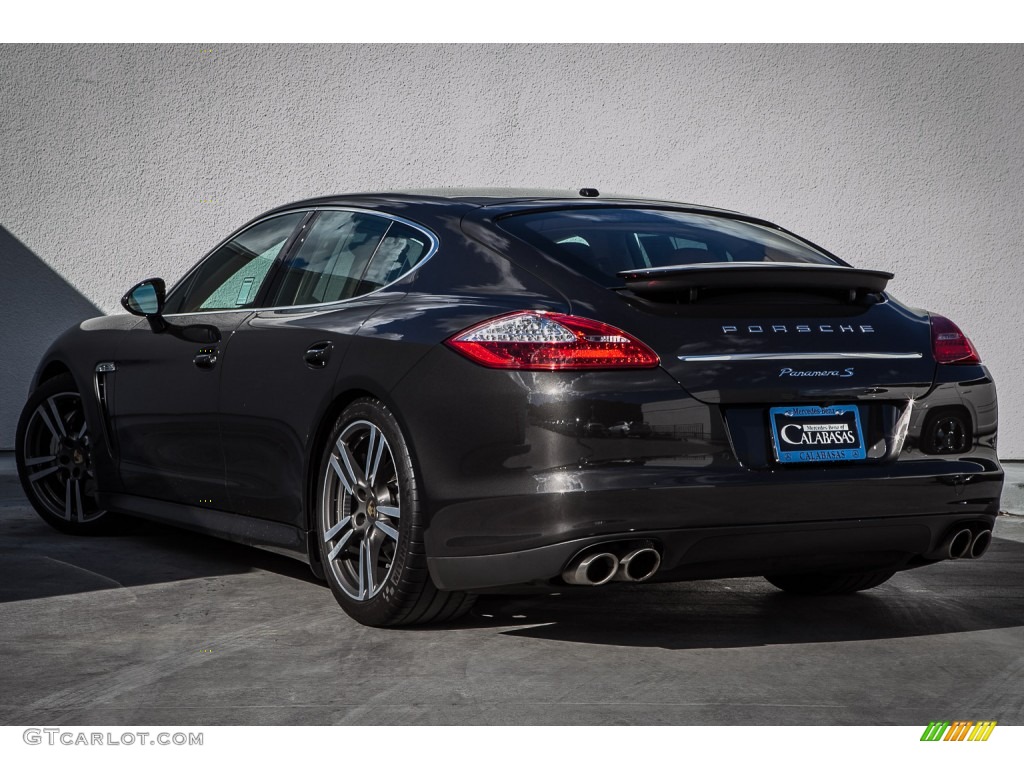 2012 Panamera S - Topaz Brown Metallic / Cognac/Cedar photo #10