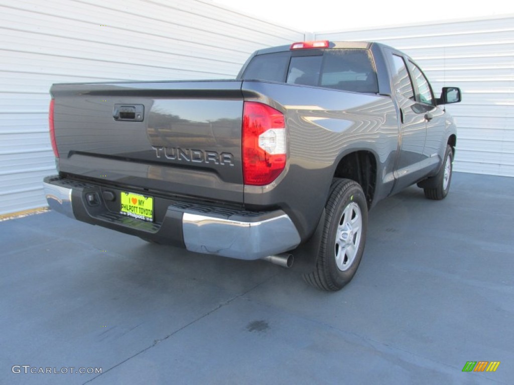 2015 Tundra SR5 Double Cab - Magnetic Gray Metallic / Black photo #4