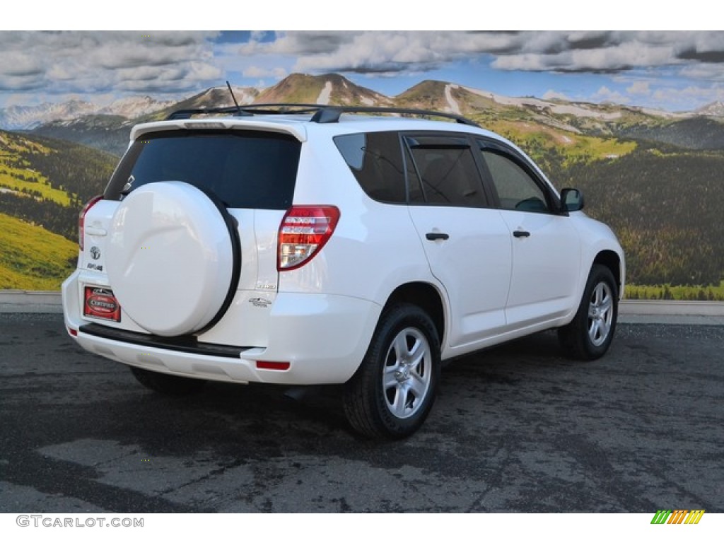 2011 RAV4 I4 4WD - Super White / Sand Beige photo #3