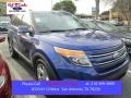 2014 Deep Impact Blue Ford Explorer Limited  photo #1