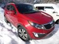 2011 Signal Red Kia Sportage EX  photo #1