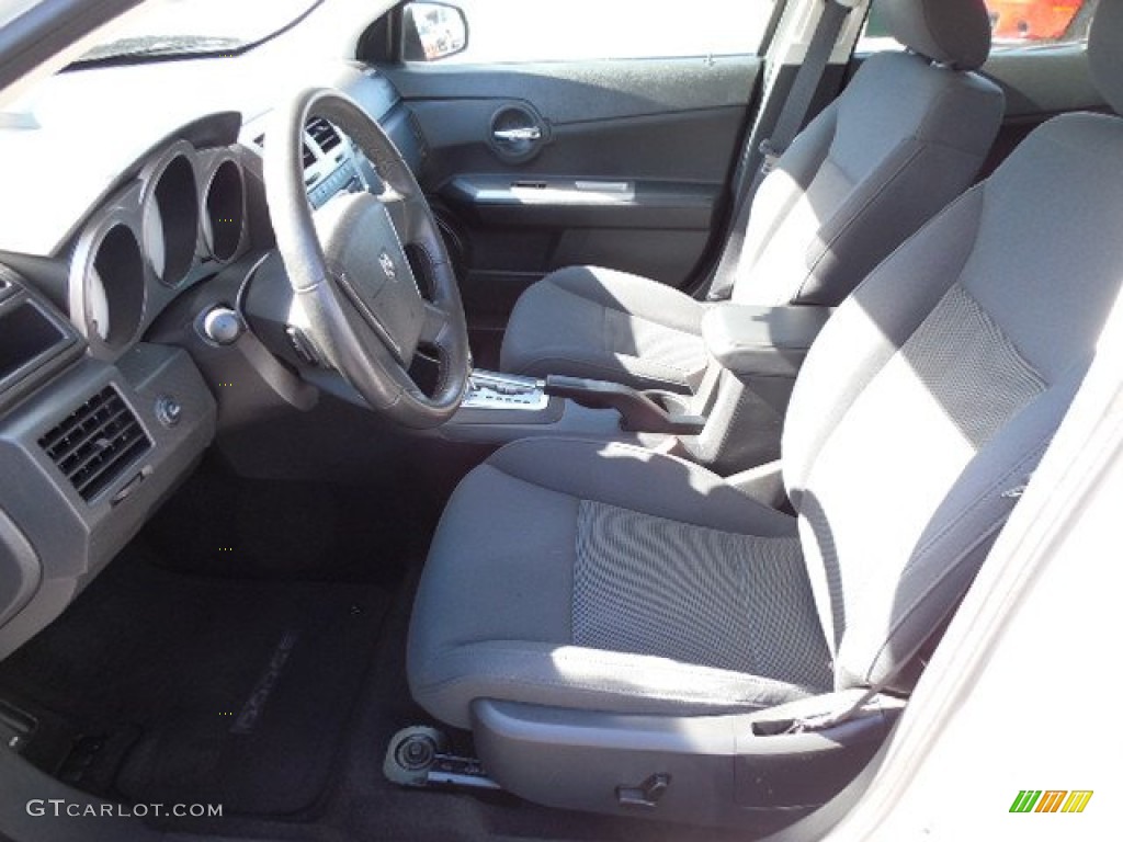 2009 Avenger SXT - Stone White / Dark Slate Gray photo #4