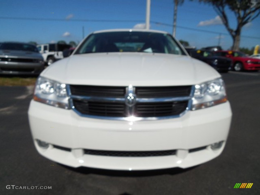 2009 Avenger SXT - Stone White / Dark Slate Gray photo #13