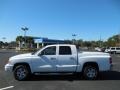 2006 Bright White Dodge Dakota SLT Quad Cab  photo #2