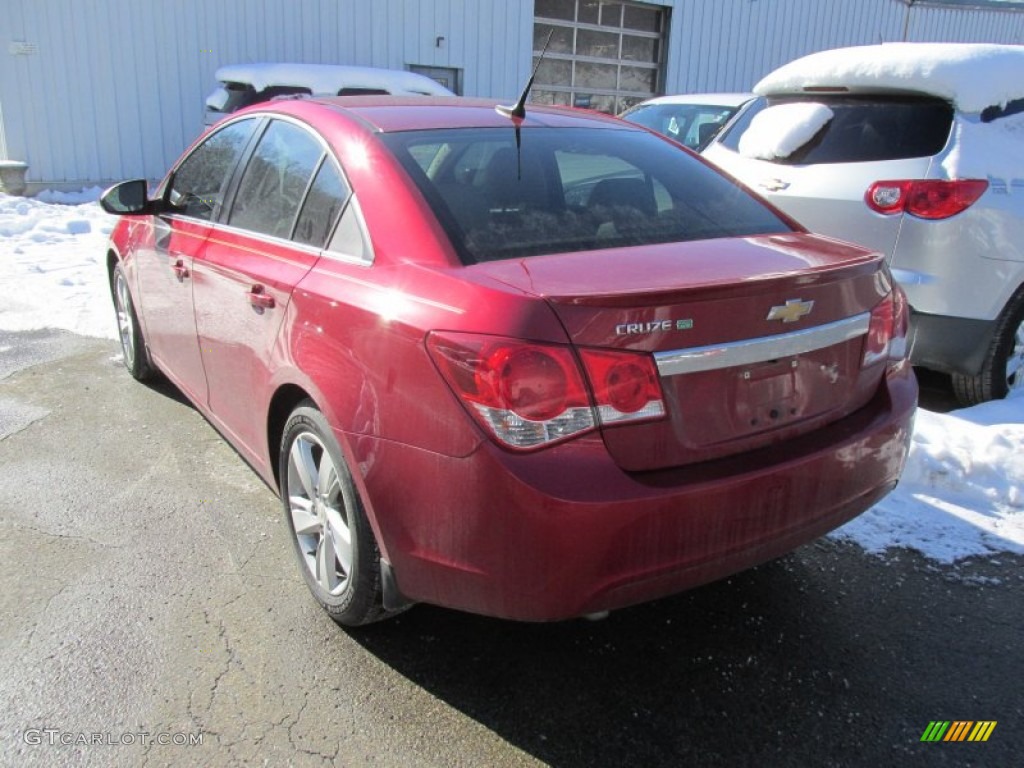 2014 Cruze Diesel - Crystal Red Tintcoat / Jet Black photo #3