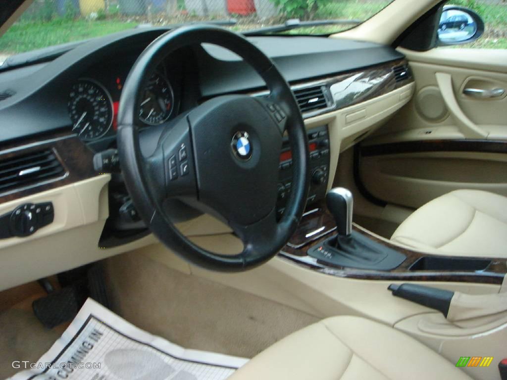 2006 3 Series 330xi Sedan - Alpine White / Beige photo #8