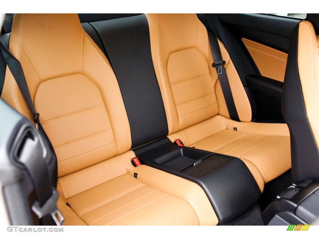 2015 Mercedes-Benz E 400 4Matic Coupe Rear Seat Photo #101078022