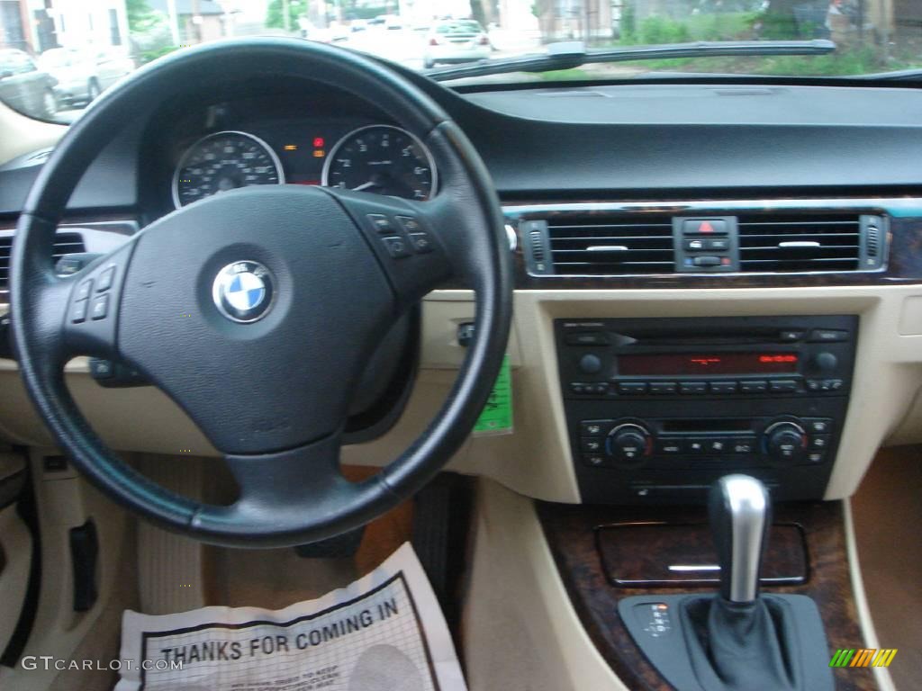 2006 3 Series 330xi Sedan - Alpine White / Beige photo #16