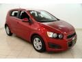 Crystal Red Tintcoat 2012 Chevrolet Sonic LT Hatch