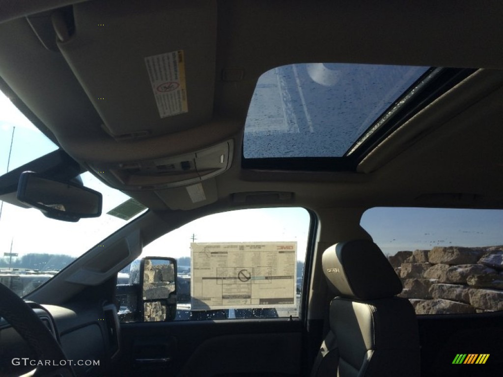 2015 Sierra 2500HD Denali Crew Cab 4x4 - Onyx Black / Cocoa/Dune photo #23