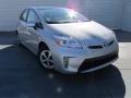 2015 Classic Silver Metallic Toyota Prius Three Hybrid  photo #2