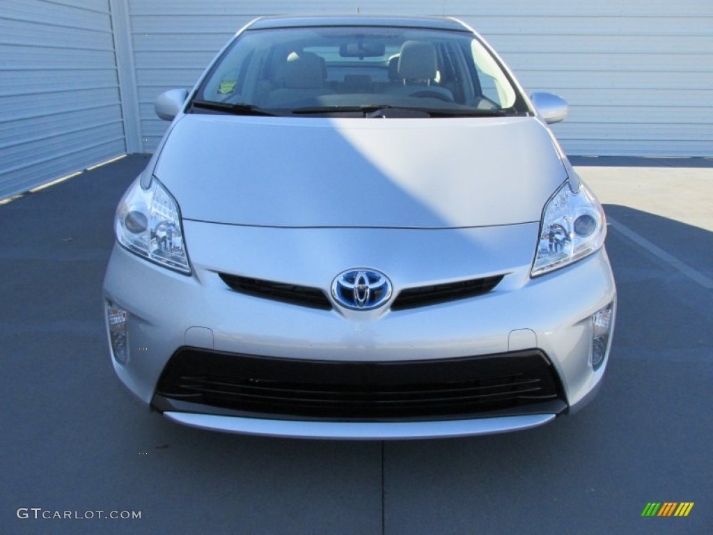 2015 Prius Three Hybrid - Classic Silver Metallic / Misty Gray photo #8
