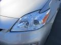 2015 Classic Silver Metallic Toyota Prius Three Hybrid  photo #9