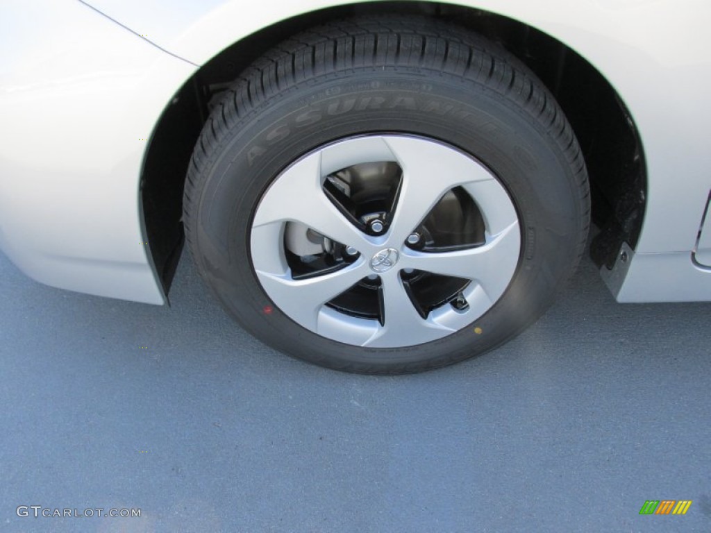 2015 Prius Three Hybrid - Classic Silver Metallic / Misty Gray photo #11