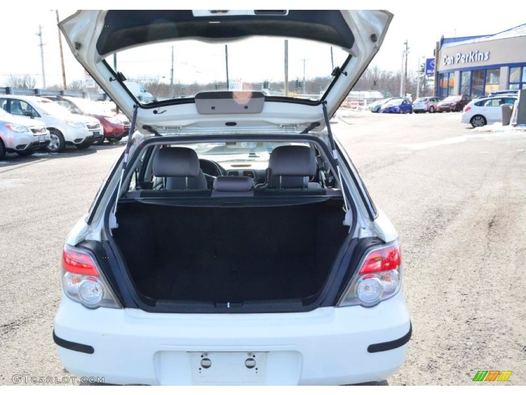 2006 Impreza 2.5i Wagon - Aspen White / Anthracite Black photo #8