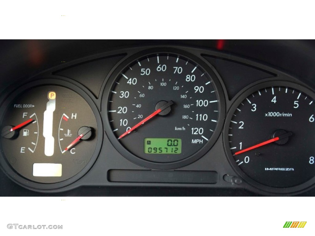 2006 Impreza 2.5i Wagon - Aspen White / Anthracite Black photo #15