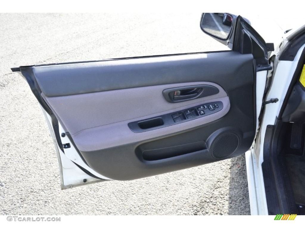 2006 Impreza 2.5i Wagon - Aspen White / Anthracite Black photo #18