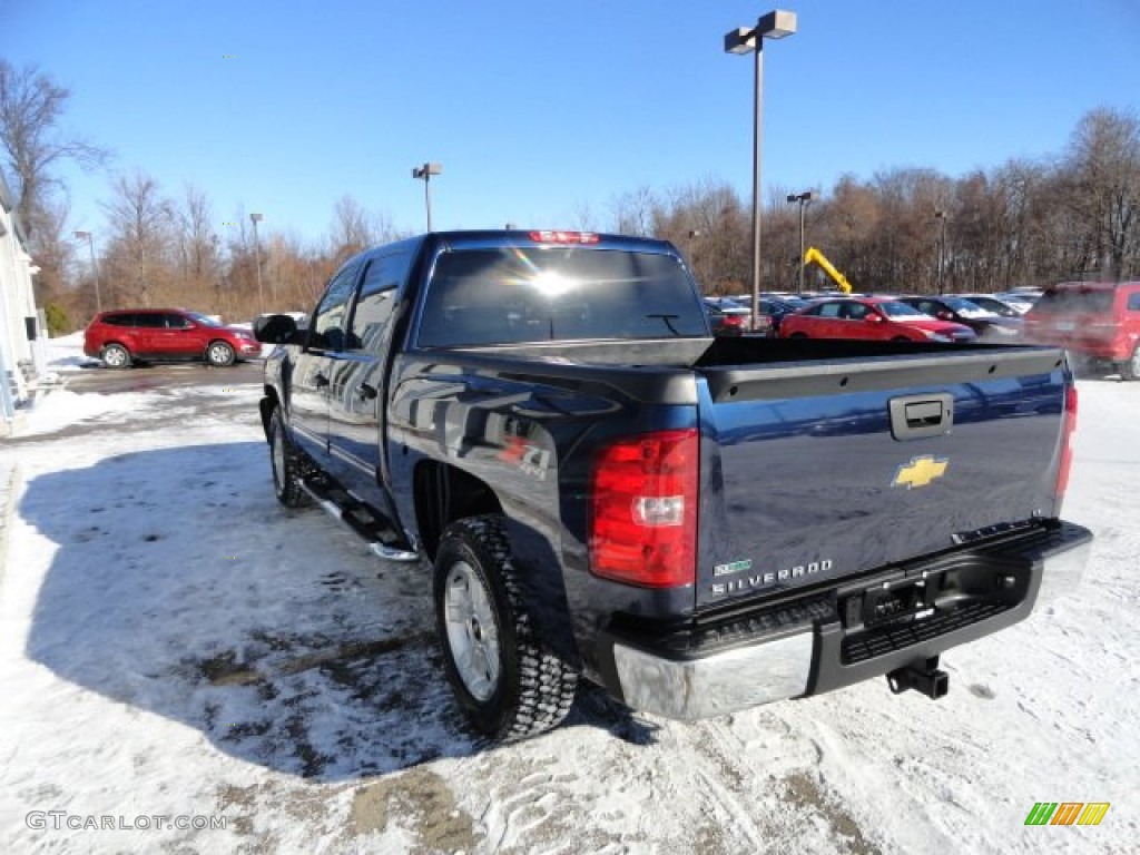2009 Silverado 1500 LT Crew Cab 4x4 - Imperial Blue Metallic / Dark Titanium photo #5