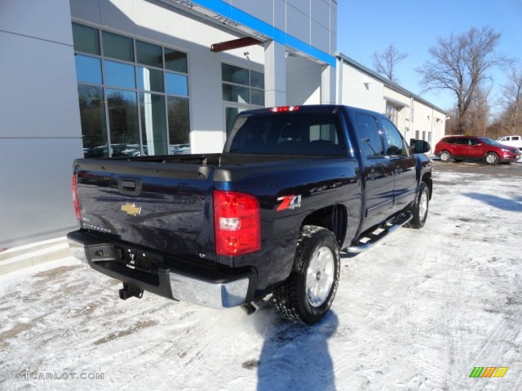 2009 Silverado 1500 LT Crew Cab 4x4 - Imperial Blue Metallic / Dark Titanium photo #6