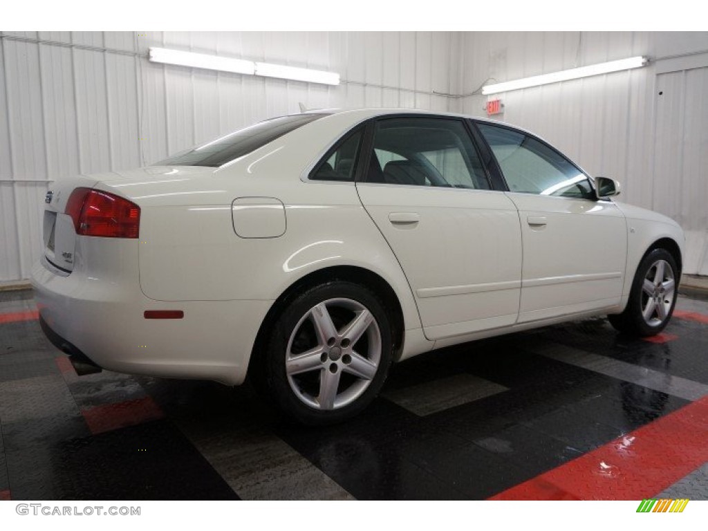 2005 A4 2.0T quattro Sedan - Arctic White / Ebony photo #7