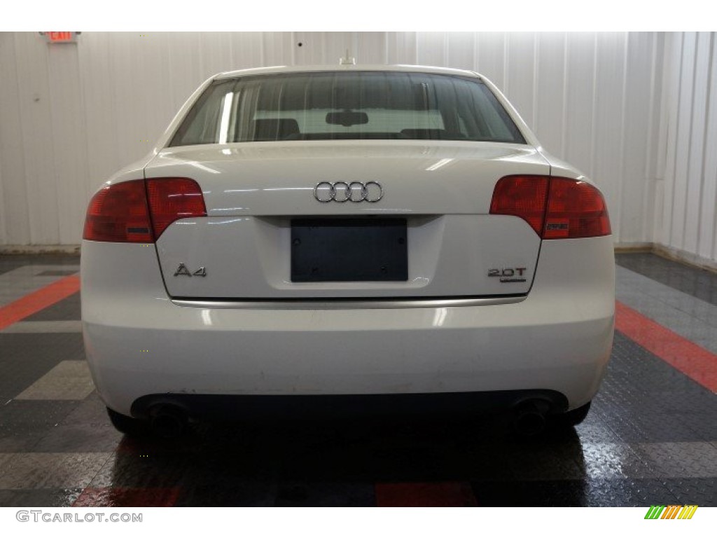 2005 A4 2.0T quattro Sedan - Arctic White / Ebony photo #9