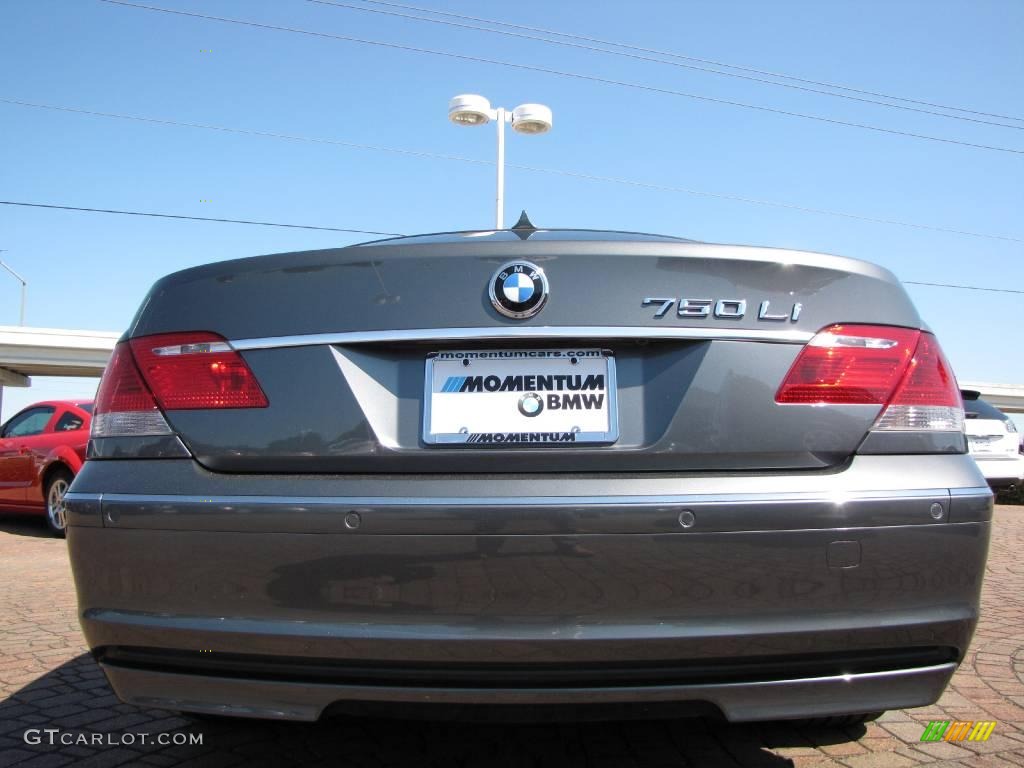 2006 7 Series 750Li Sedan - Titanium Grey Metallic / Basalt Grey/Flannel Grey photo #4