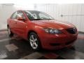 2004 Velocity Red Mazda MAZDA3 i Sedan  photo #5