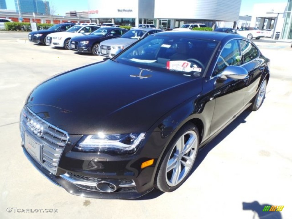 Havanna Black Metallic 2015 Audi S7 4.0 TFSI quattro Exterior Photo #101086537