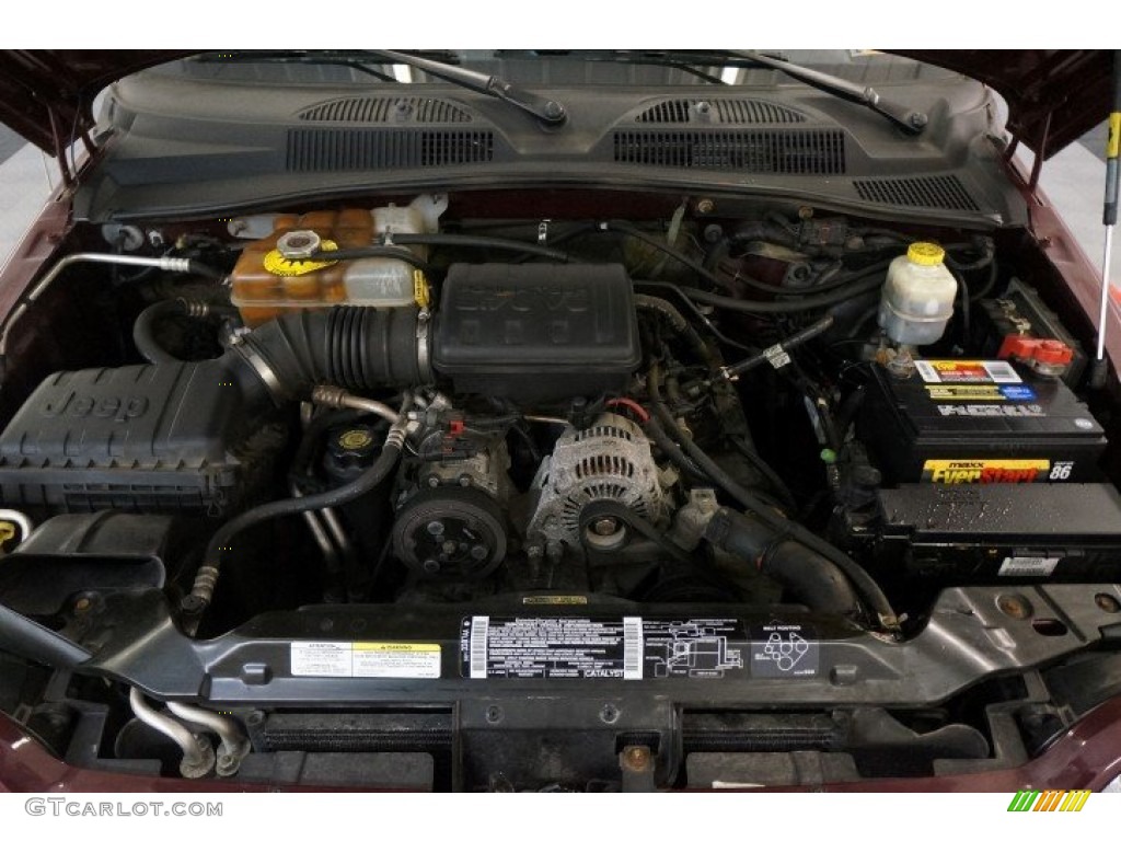 2002 Jeep Liberty Sport 4x4 Engine Photos
