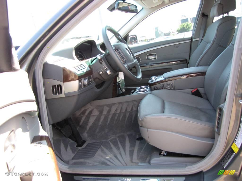 2006 7 Series 750Li Sedan - Titanium Grey Metallic / Basalt Grey/Flannel Grey photo #17