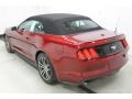 Ruby Red Metallic 2015 Ford Mustang EcoBoost Premium Convertible Exterior