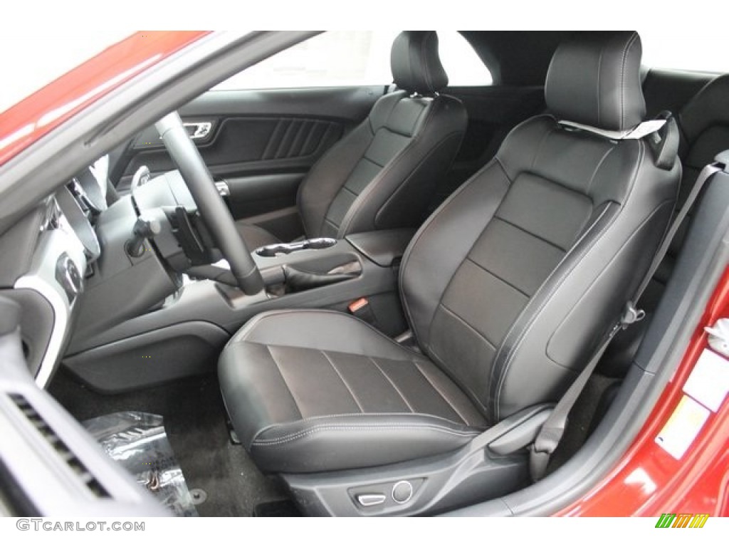 2015 Ford Mustang EcoBoost Premium Convertible Front Seat Photos