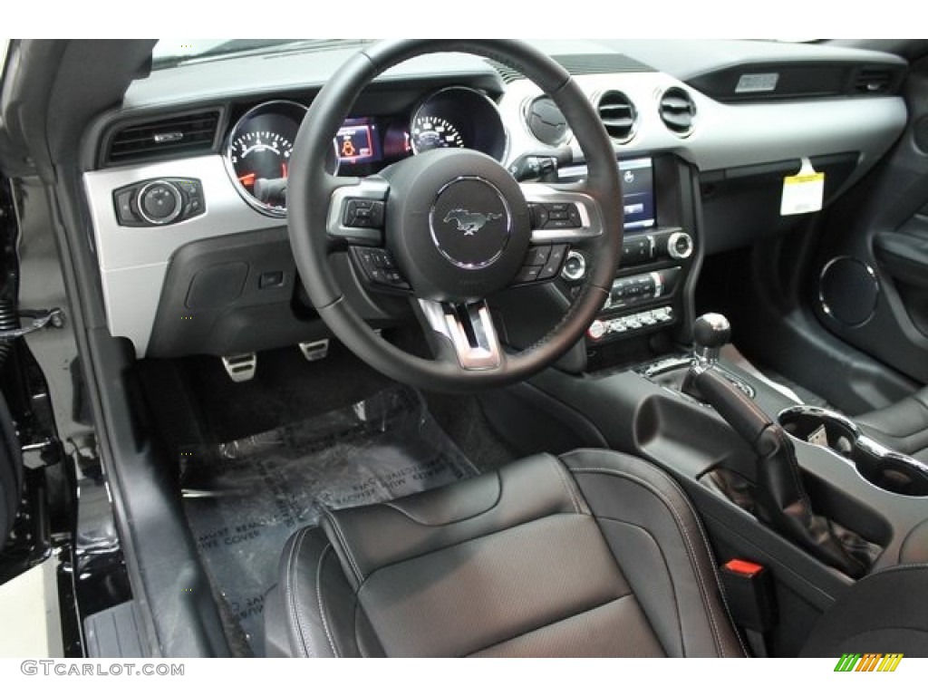 2015 Mustang GT Premium Coupe - Black / Ebony Recaro Sport Seats photo #9