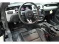 Ebony Recaro Sport Seats 2015 Ford Mustang GT Premium Coupe Interior Color