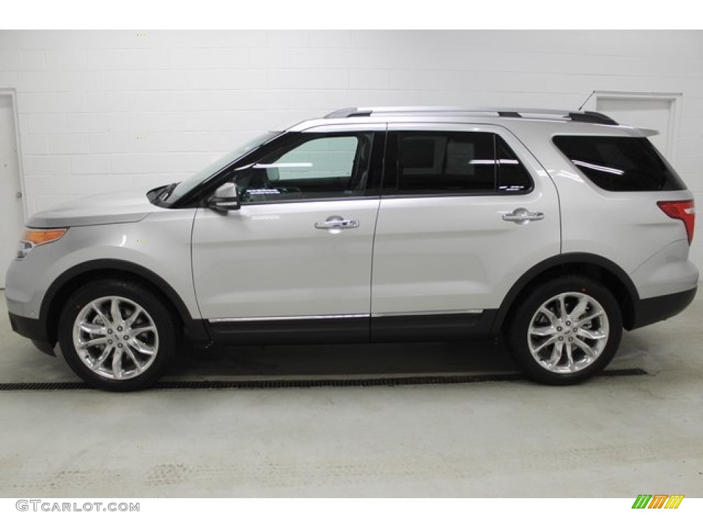 2015 Explorer Limited - Ingot Silver / Charcoal Black photo #1
