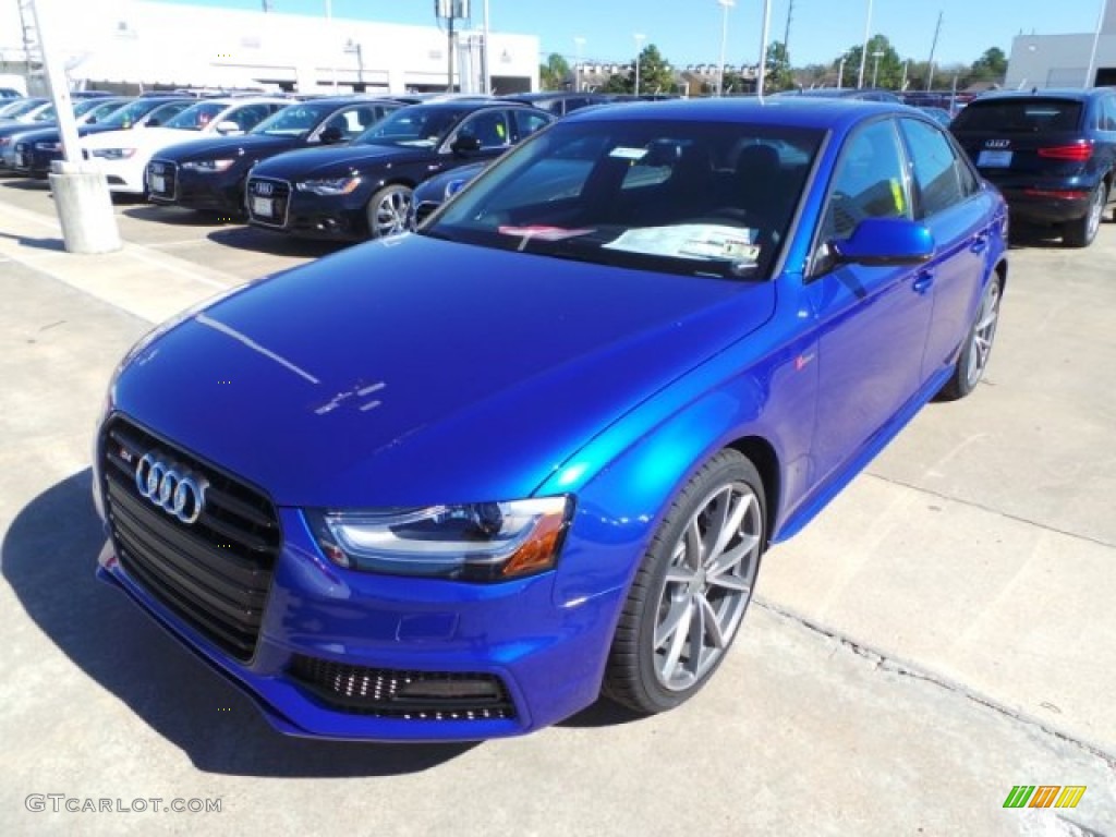 Sepang Blue Metallic 2015 Audi S4 Prestige 3.0 TFSI quattro Exterior Photo #101088531