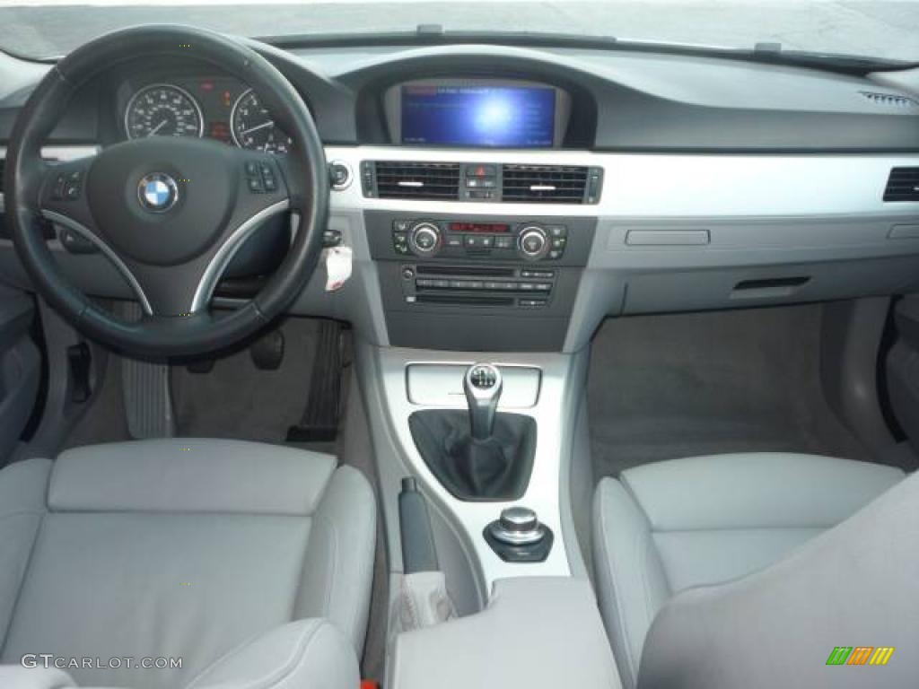 2007 3 Series 335i Sedan - Alpine White / Grey photo #7