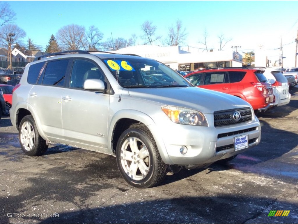 2006 RAV4 Sport 4WD - Classic Silver Metallic / Dark Charcoal photo #1