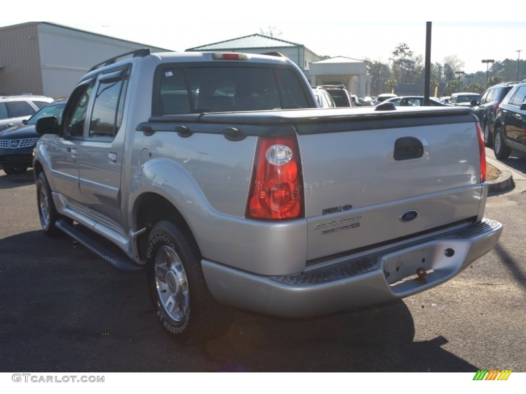 2004 Explorer Sport Trac XLT - Silver Birch Metallic / Medium Dark Flint/Dark Flint photo #5
